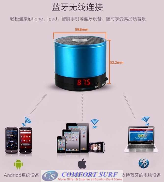 Upgraded Version S10 Mini Bluetooth Speaker